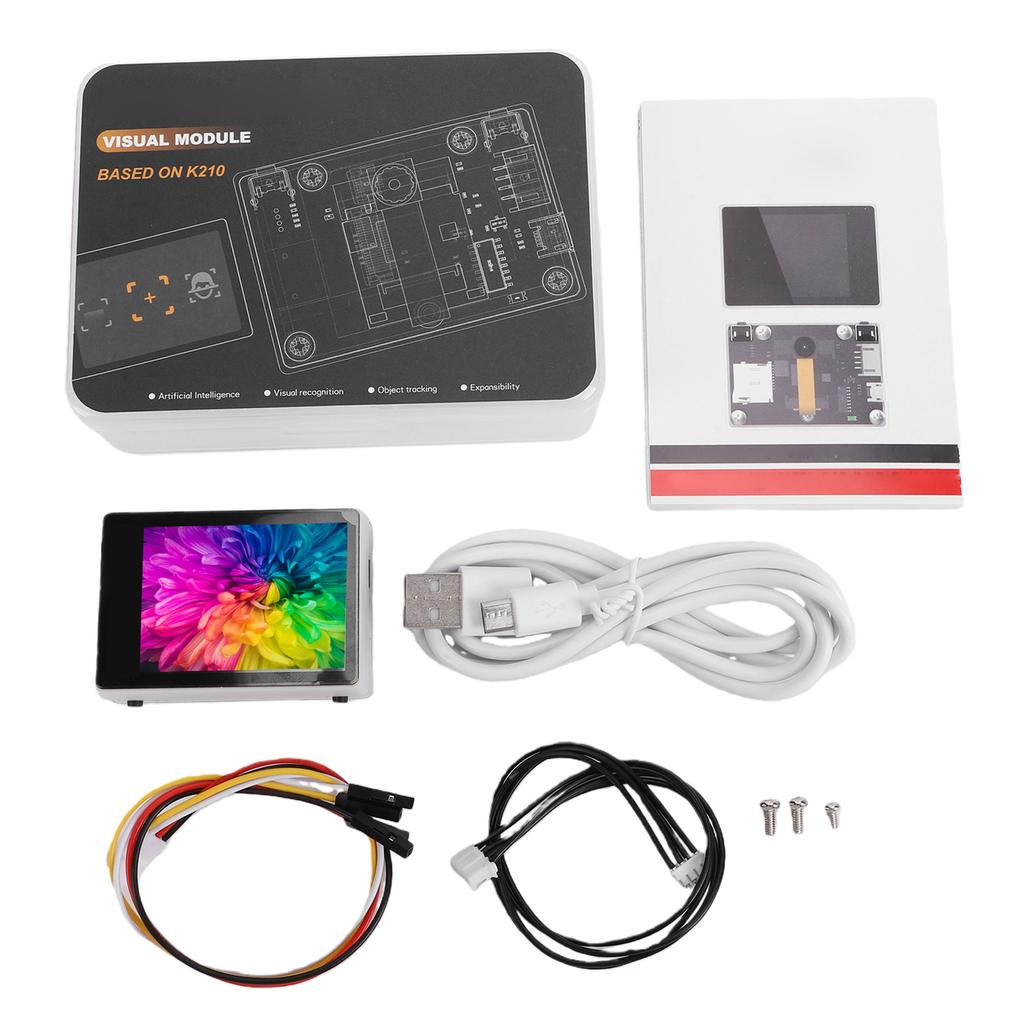 K210 Vision Sensor Module Open Source CanMV Electronic Sensor with 2MP Camera RGB Light USB UART Serial Port