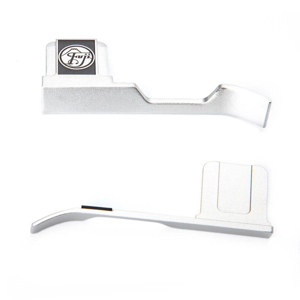 Metal Thumb Up Grip Shutter Button Kit Soft Release Button Hot Shoe Cover for Fuji X100V X100F X100T X100VI Camera Accessories