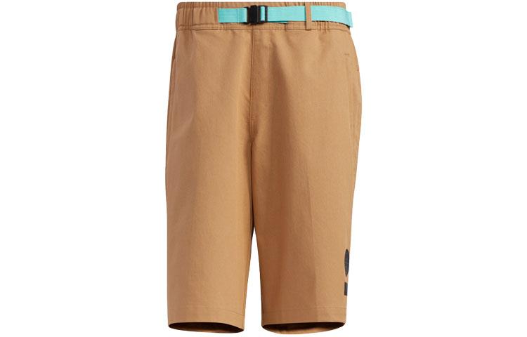 Adidas Casual Shorts Men s Yellow Cardboard Moderate GP0838 XL