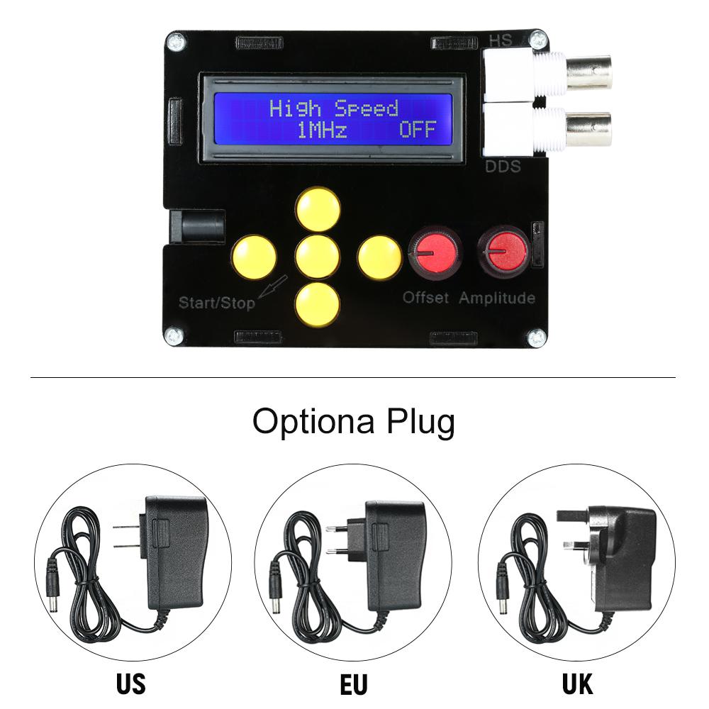 DDS Function Low Frequency Signal Generator Sine/Triangle/Square/Sawtooth/ECG/Noise Output
