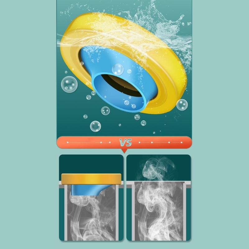 Toilet Seal Flange Rings Toilet Sealant Rings set for Secure Watertight Fitting