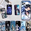 CJ10 Anime Esdeath Soft Shell Phone Case for Redmi Note 10 11 12 Pro Max 10S 10C 10T 11A 11S 12S 12C