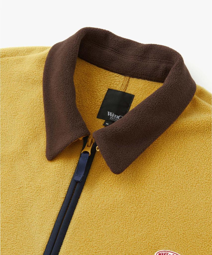 Wmc Soft Fleece Jacket_Mustard