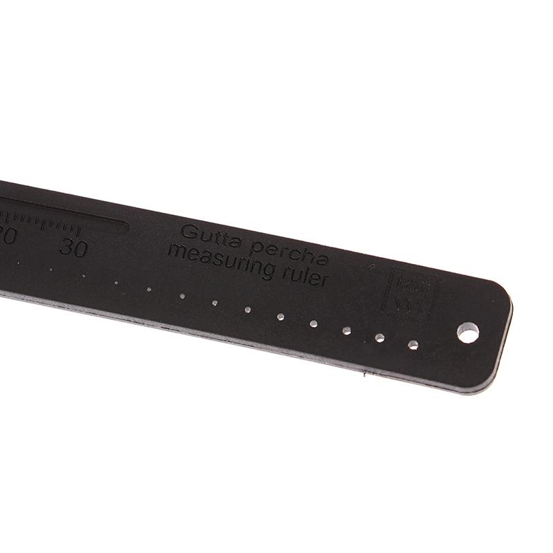 Règles endo dentaires pour jauge de point de gutta-percha, règle de mesure d'étalonnage, échelle de mesure de portée, instruments endodontiques, dentisterie