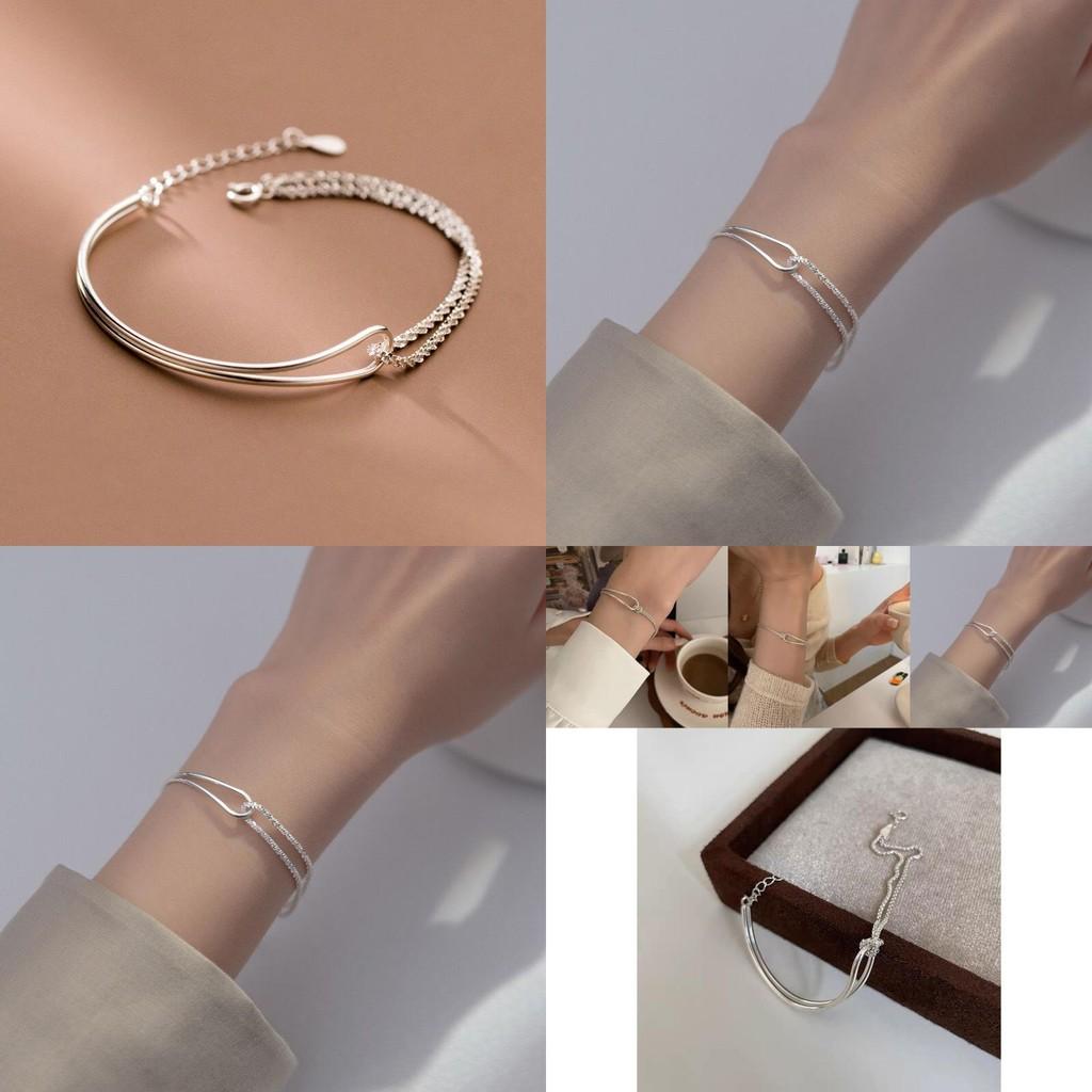 Fashionable Geometric Chain Bracelet For Women Perfect Gift For Girlfriends