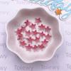 100pcs Resin Mini Colorful Kawaii Starfish Art Nail Flat back Star Rhinestone Accessories Scrapbook DIY Wedding Christmas Crafts