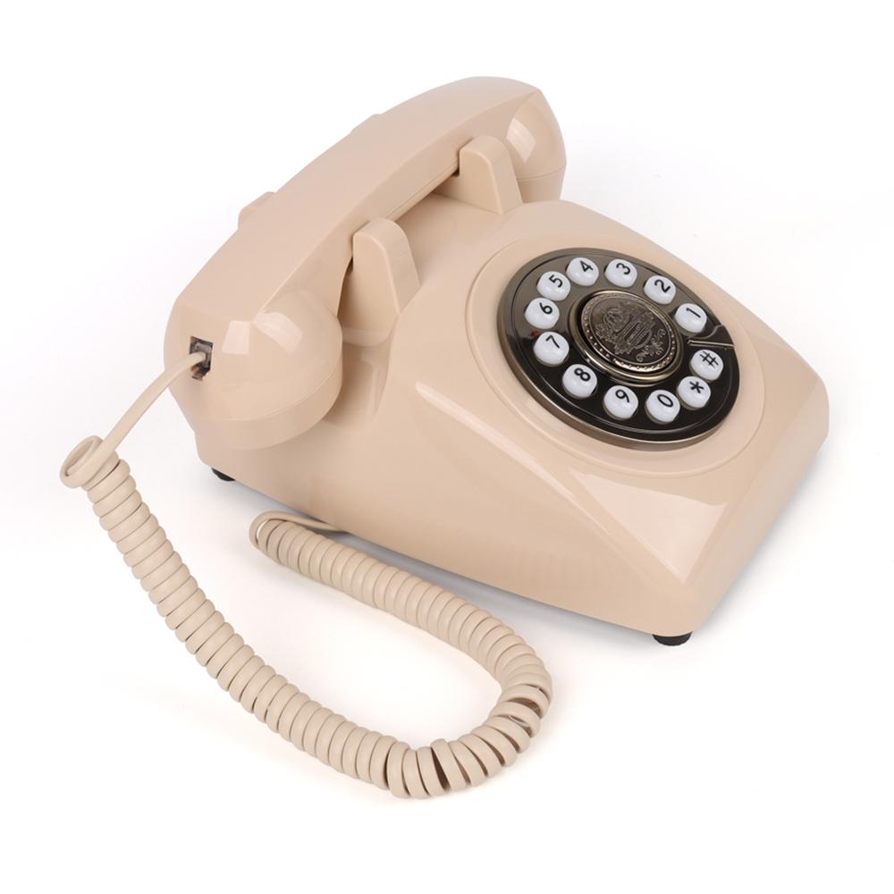 Audio Message Book Voice Record Vintage Telephone Recorder with Wireless BT Function Wedding Phone C