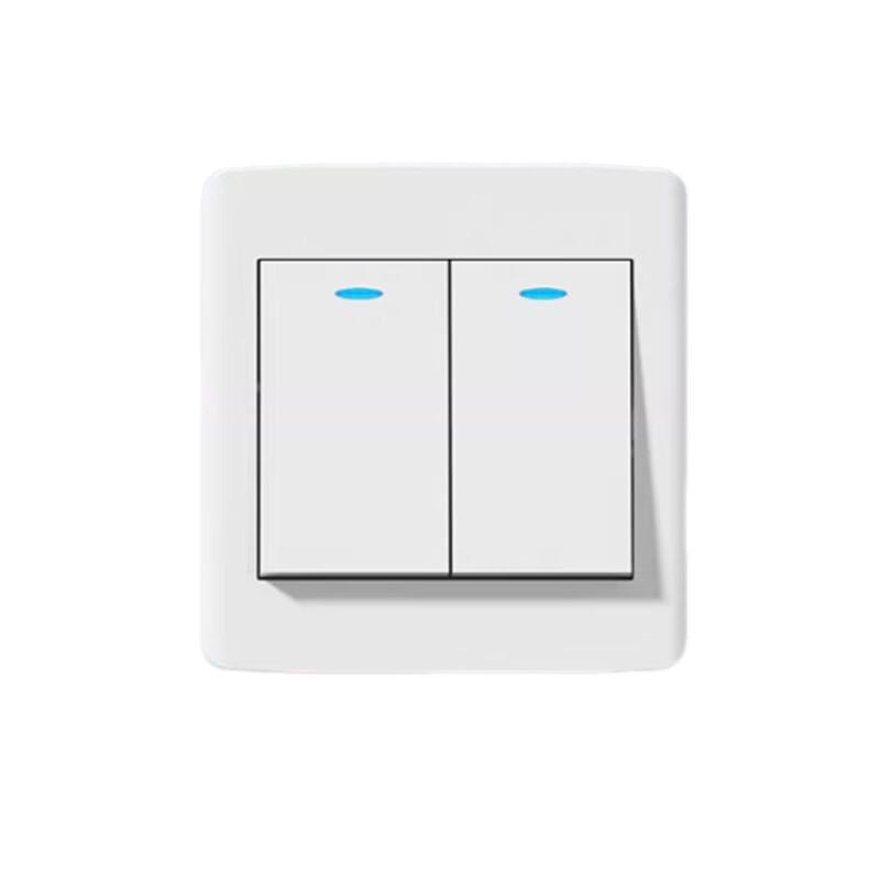 WMN Surface Mounted 2-Gang 2-Way Wall Switch Panel