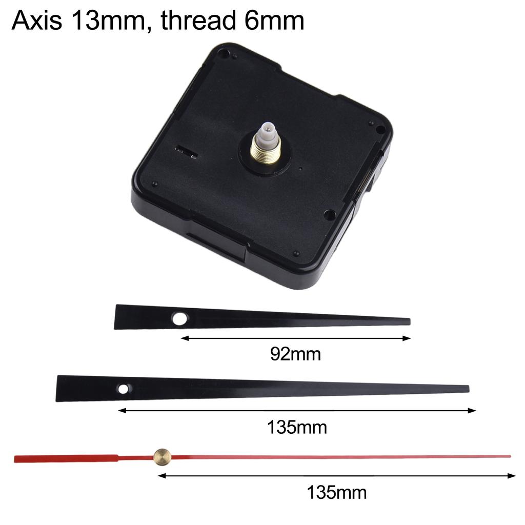 Tide Movements Quartz 55*55*16mm Black Choose Home Decor Mechanism