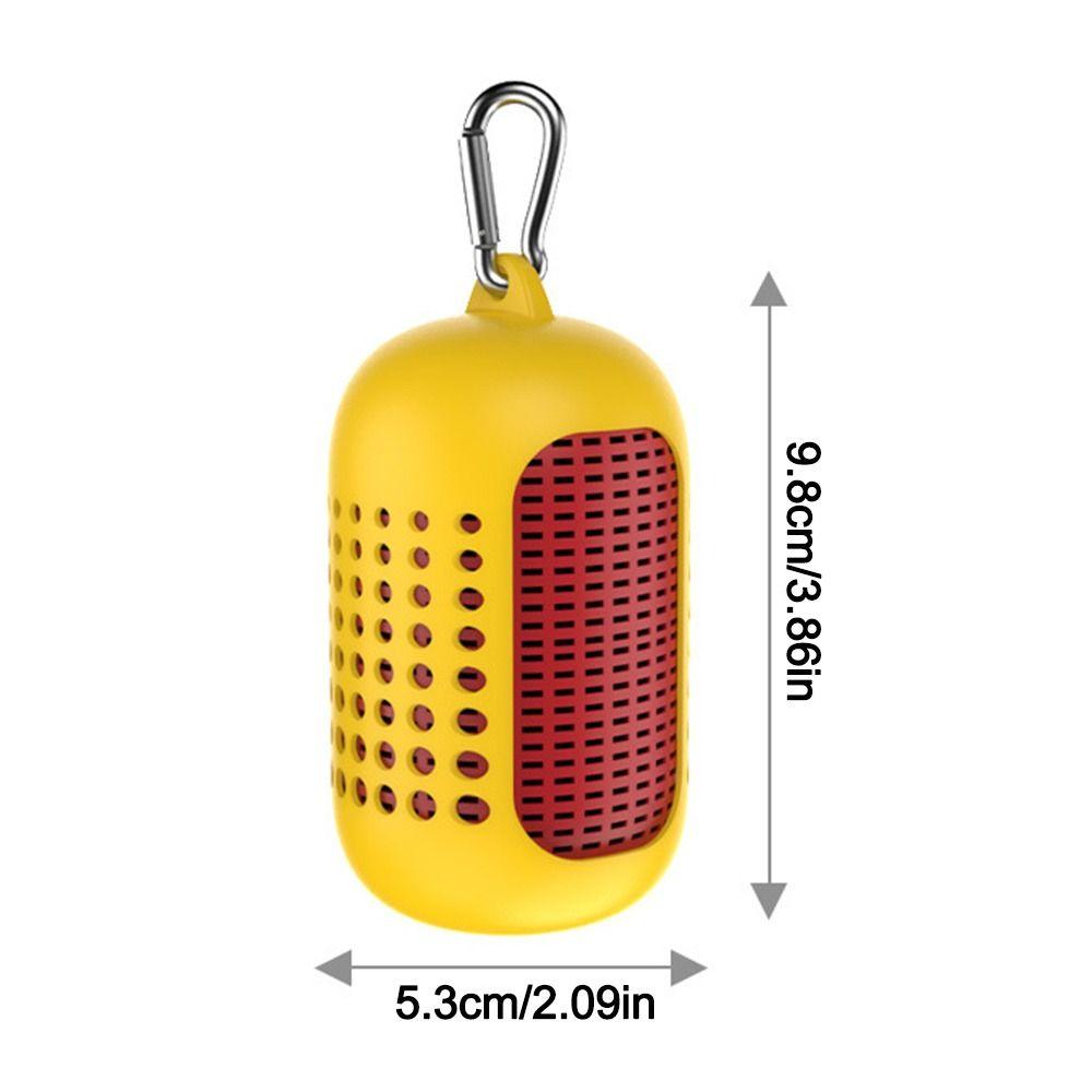 Quick Dry Fitness Cool Towels with Silicone Storage Bag Mini Sweat Towels Microfiber Breathable Sports Cool Towels