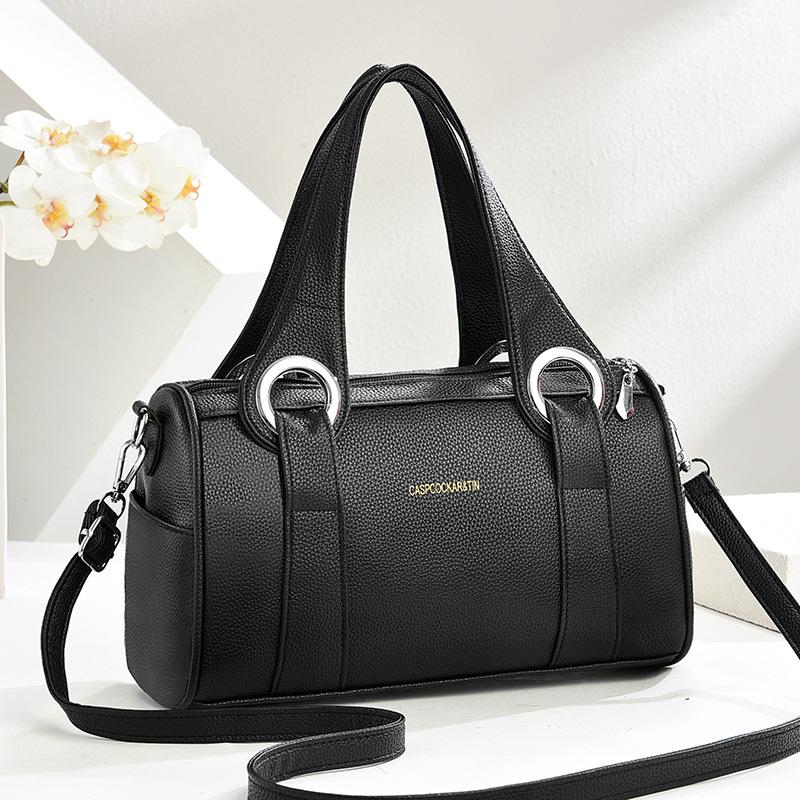

Ladies Pillow Bag 2026 New High Quality Women Handbag soft pu leather crossbody bag luxury design daily shoulder bag чёрный