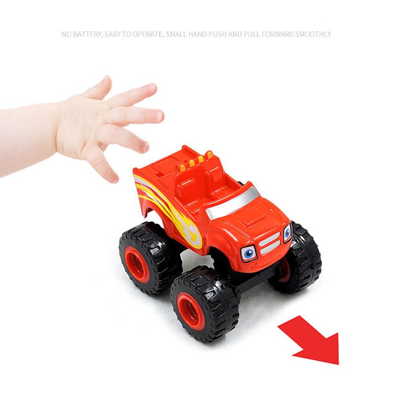 Flame And Machine Monster Car Toys Russian Crusher Truck Vehicles Figure Blaze Toy Blaze The Monster Machines Birthday Gifts