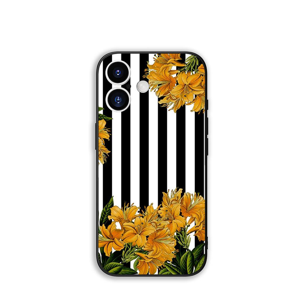For Samsung Galaxy A55 A54 A25 A36 A17 A26 A35 A33 A34 A14 A37 S8 S9 S20 S21 FE S10 Plus Phone Case Sunflower Flower Yellow