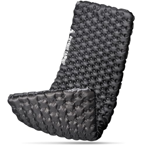 

Надувной матрас OneTigris OBSIDIAN (Высокий R-значение 5.2), Легкий, для кемпинга, соло-кемпинга, автокемпинга, на открытом воздухе, в путешествии, толщиной 8 см, водонепроницаемый, Moi
