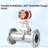 Air Gas Flow Meter Precession Vortex Flowmeter Flange Connection Digital LPG Gas Flow Meter Air Flow Meter