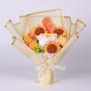 Hand-Knitted Rose Yarn Bouquet - Perfect Birthday or Festival Gift for Friends and Teachers