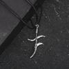 Game Peripherals Melina Black Knife Cosplay Prop Necklace Dark Wind Lrregular Necklace Pendant Choker for Friends Gift Jewelry