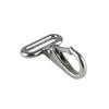 Stainless Steel Spring Hooks Square Ring Directional Hooks Fixed Hooks Braided Tape Hooks Luggage Buckle