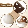 Cute Mushroom Shaped Pen Holder Desktop Organiser Pencil Cup Creative Make Up Organizer Toothbrush
