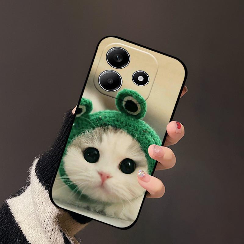 For Redmi Note 14 5G Case Cute Painted Silicone Soft TPU Phone Coque Capa For Redmi Note 14 4G Shockproof Fundas Bumper Cover