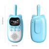 USB Rechargeable Walkie Talkie for Kids Outdoor Adventure Electronic Walkie Talkie Toy Cartoon Walkie Talkie for Camping