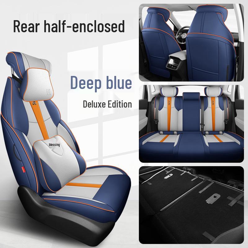 MWG Premium Leather Car Seat Cushion for Buick E5 - Sporty, Fashionable, All-Season Cover