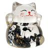 Luminous Glitter Lucky Cat Desktop Figurine with Flowing Sand