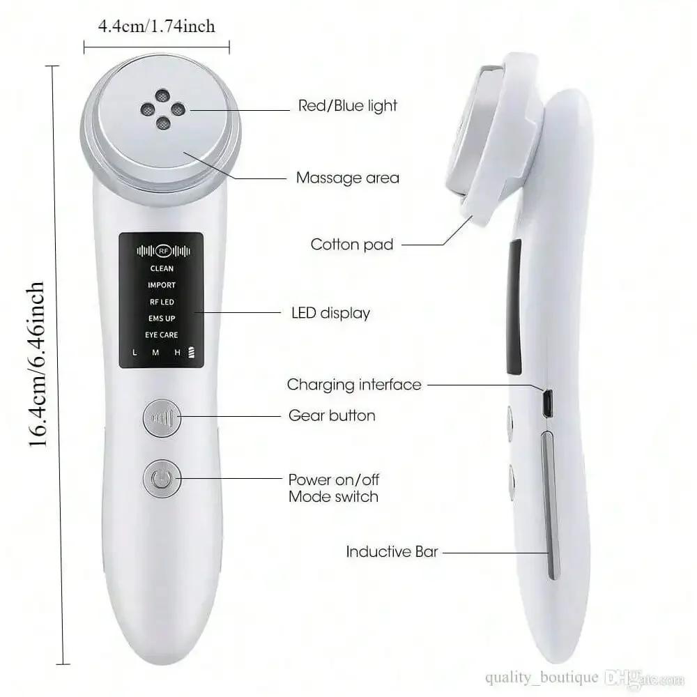 Multifunctional Beauty Instrument Essence Import Export Firming Lifting Cleaning Skin Rejuvenation Beauty Device