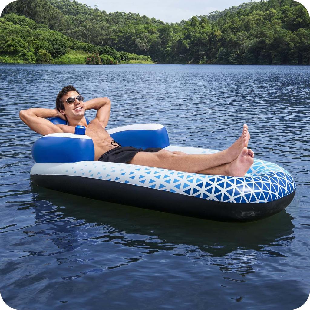 Indigo Wave Swimming Mattress Bestway 43533