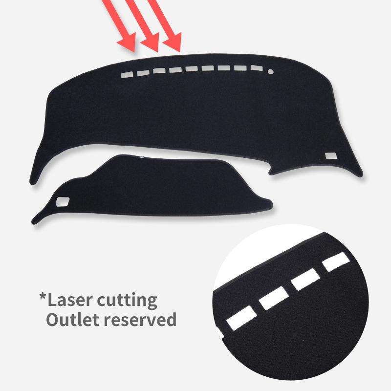 Car Dashboard Mat for Toyota Previa 50 2006-2019 XR50 Estima Tarago Sunshade Protective Carpet Dash Mat Dashmat Accessories