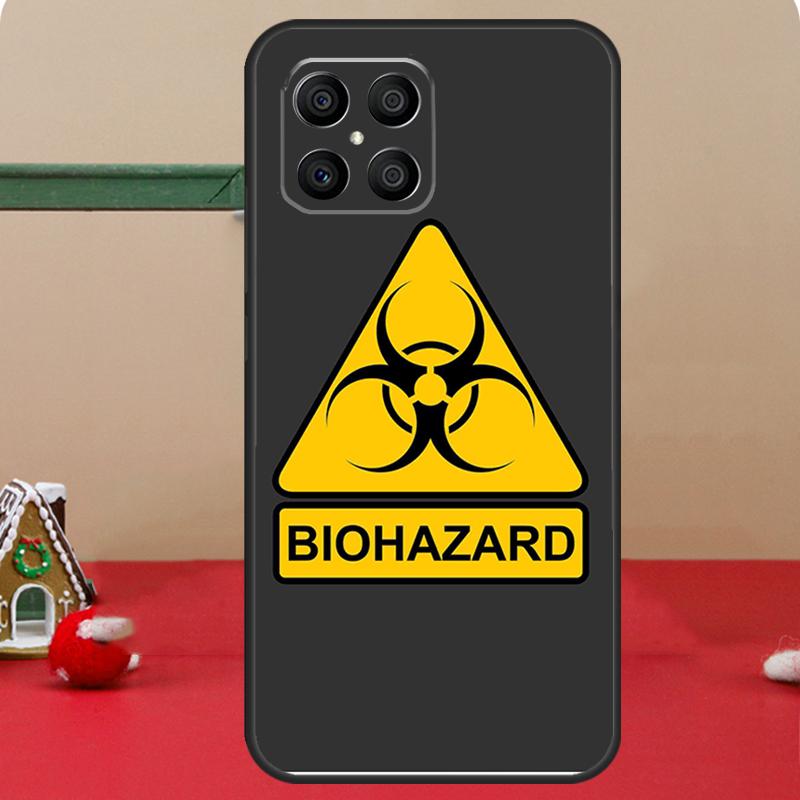 Biohazard Symbol Logo Case For Honor Magic 6 7 8 Pro Honor 400 200 70 90 Lite X8c X8b X9a X9b X9c X9d Win RT Cover