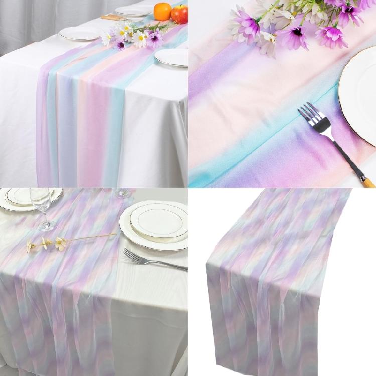 Fade Resistant Colorful Tablecloth Quick Drying Materials Easy Maintenance Portable for Travel Event