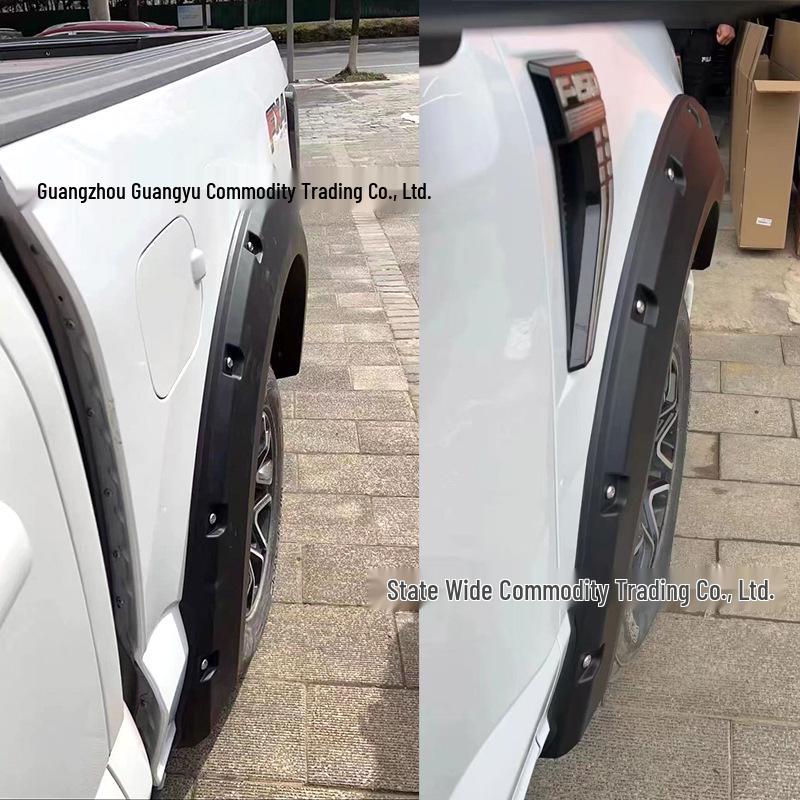 Compatible with 21-25 Ford F150 Wide Body Fender Flares with Rivets and Trim Panels