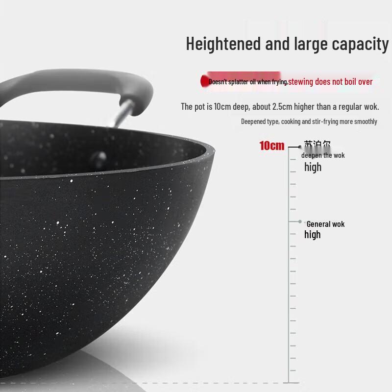 SUPOR 32cm Healthy Non-stick Stir-fry Wok