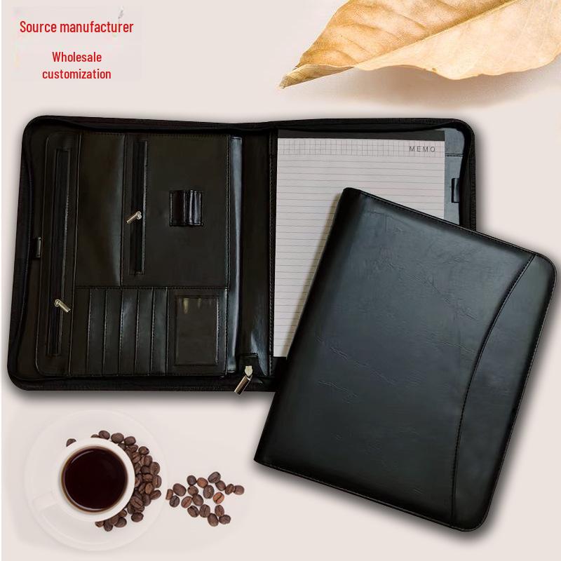 PU Business Multifunktions-Managermappe für Verhandlungen und Dokumentenunterzeichnung