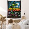 Mmf Ddoom Printed Large Wall Tapestry Art Science Fiction Room Home Decor Decor Blanket