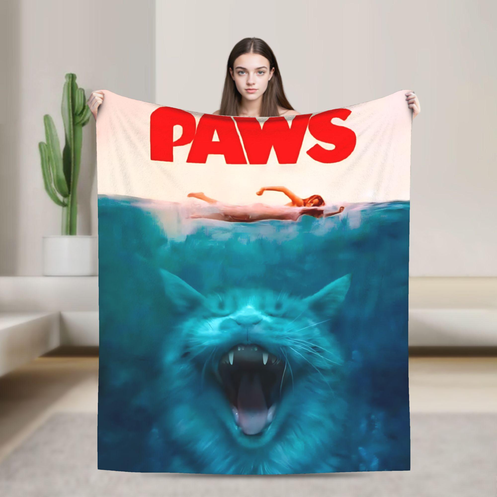 

Internet Famous Meowl Cat Owl Meme Blanket Quality Soft Throw Blanket Winter Travel Office Outdoor Funny Bedspread 30x40in