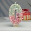 Exquisite Cute Cartoon Linnabelle Digital Candle Birthday Cake Atmosphere Birthday Decoration Candle Styles