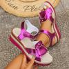 Fashion Summer Woman Sandals 2025 New Anti-Slip Platform Shoes for Women Comfortable Beach Shoes Fashion Open Toe Women Wedges Sandals