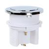 Válvulas Pneumáticas de Dreno Duplo Easy Press de Grande Diâmetro Alto Fluxo Válvulas Pneumáticas de Dreno Duplo para Tanques de Vaso Sanitário de Banheiro