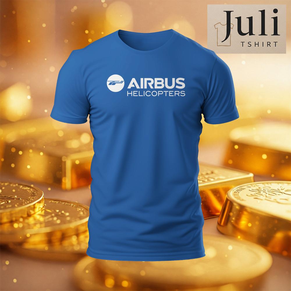 Смешная футболка с логотипом Airbus Helicopters Размер S-5XL Унисекс футболка США M