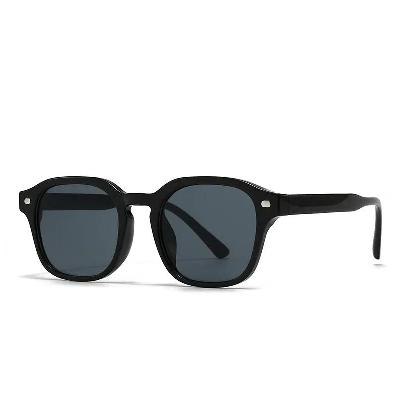Neutral New Retro Large Frame Sunglasses Outdoor Driving Travel Uv400 Sunscreen Eye Protection Popular Essential Sunglasses