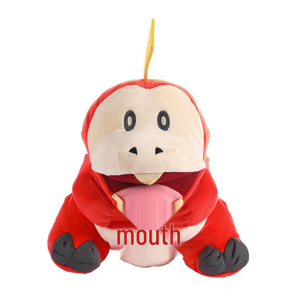 Autentická plyšová klíčenka Pokemon Pikachu, Bulbasaur, Gengar se srdíčkem