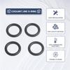 Engine Coolant Pipe O-Ring for Dodge Challenger Charger Durango 5.7L 6.4L