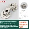 NORMAL Cabinet Hinge 90/150/170 Degree No-Drilling Hole Cupboard Door Hydraulic Hinges Soft Close With Screws Furniture Hardware