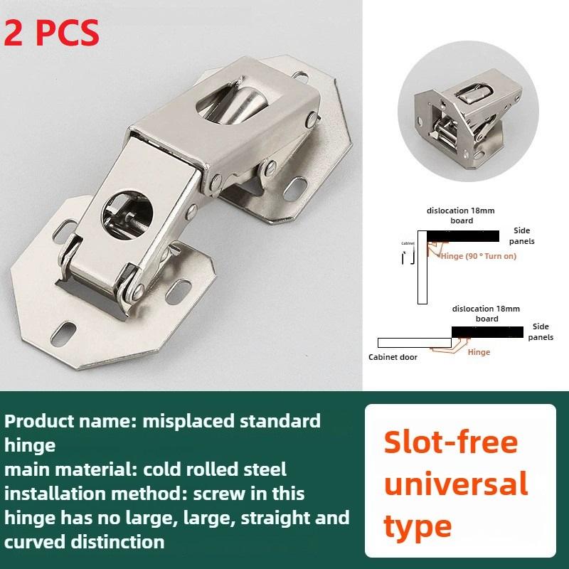 NORMAL Cabinet Hinge 90/150/170 Degree No-Drilling Hole Cupboard Door Hydraulic Hinges Soft Close With Screws Furniture Hardware