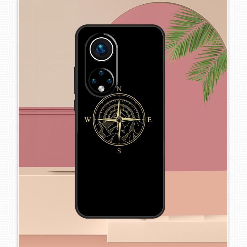 World Map Compass Nautical Case For Honor Magic 5 6 7 8 Pro Honor X9c X9b X9a X8b X8a X8c 50 70 90 400 200 Lite Cover