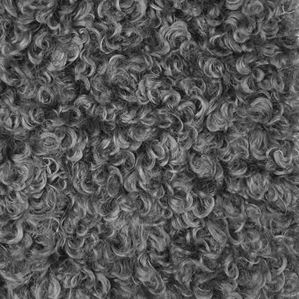 Curly Artificial Faux Cloth Fleece for Coat Upholstery Blanket Home Decor Doll Puppet Hair