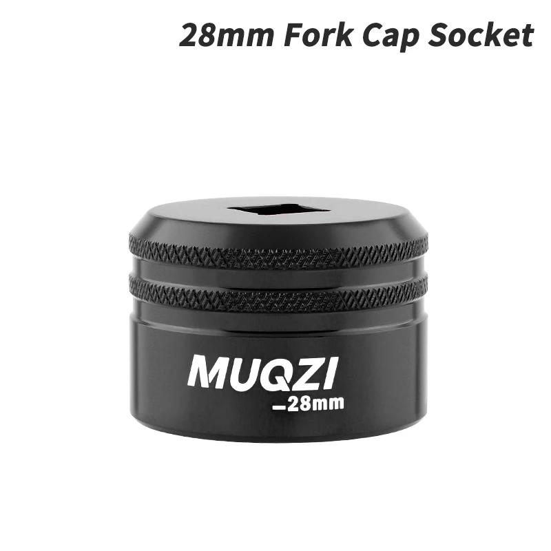 MUQZI Fork Top Cap Socket Tool 24mm 26mm 28mm 32mm Top Cap Wrench For Fork 36 38 40