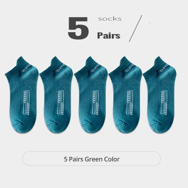 

10/5 пар летних тонких коротких носков до щиколотки, дышащие сетчатые спортивные носки для мужчин и женщин, повседневные, спортивные, высококачественные носки, подарки 41-47